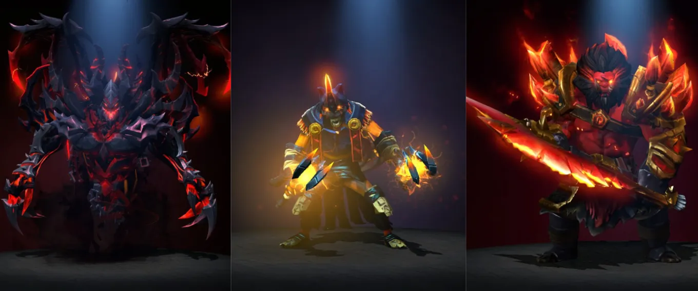 С зимним сезоном «Квортеро» в Dota 2 добавили данные сеты на Shadow Fiend, Shadow Shaman и Axe
