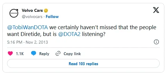 Volvo отвечают Тоби TobiWan Доусону на претензии