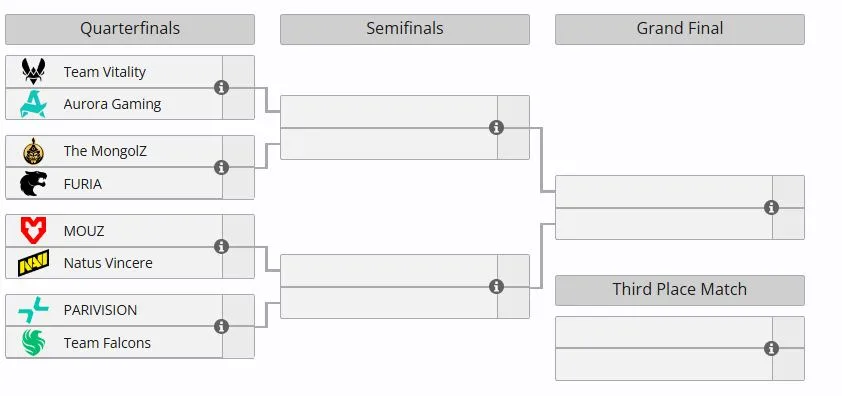Плей-офф PGL Cluj-Napoca 2026 (liquipedia)
