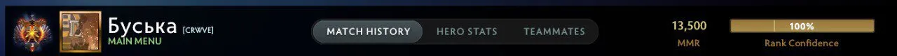 13 500 MMR у Malr1ne