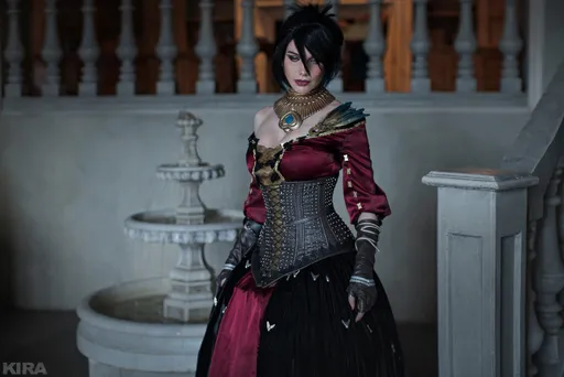 Косплей на Морриган из Dragon Age от Александры Реил