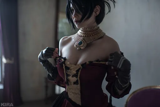 Косплей на Морриган из Dragon Age от Александры Реил