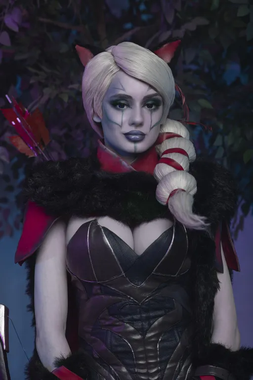 Косплей на Drow Ranger из Dota 2