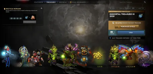 В Dota 2 выпустили новую сокровищницу