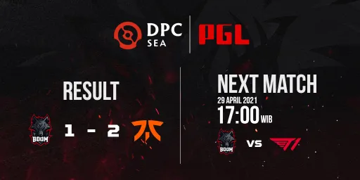 Fnatic победила BOOM в DPC 2021: Season 2 для ЮВА