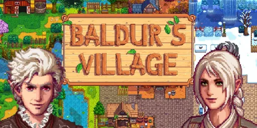 Вышел Baldur’s Village – мод, переносящий героев Baldur’s Gate III в Stardew Valley