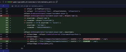 Valve специально прописала замену kyxsan на karrigan в коде CS2