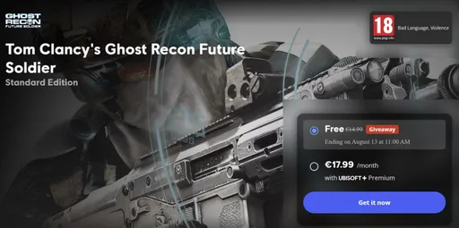 Ubisoft начала раздачу Ghost Recon: Future Soldier в честь 25-летия серии