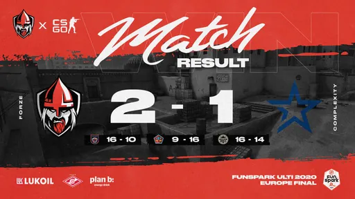 ForZe обыграла Complexity и прошла в финал верхней сетки FunSpark ULTI 2020 Europe Final: обзор матча