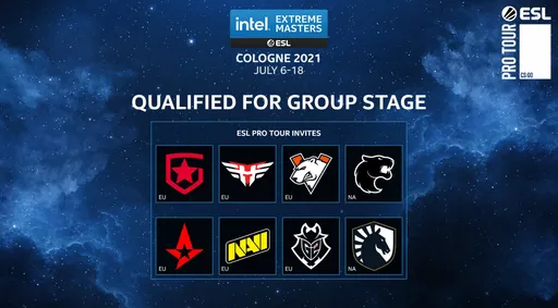 Стали известны все участники IEM Cologne 2021