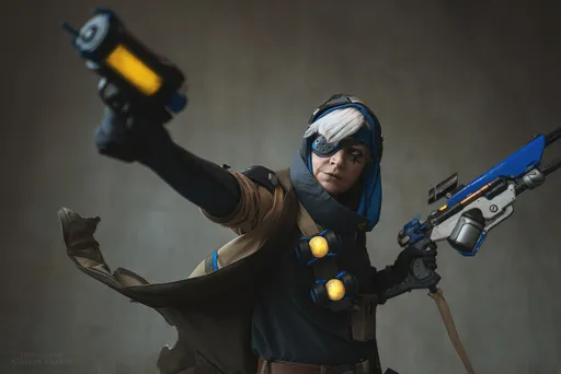 Косплей на Ану из Overwatch