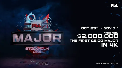 PGL проведет все матчи стадии New Legends на PGL Major Stockholm 2021 в студийном формате
