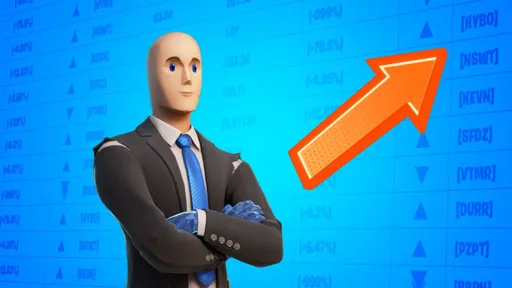 В Fortnite добавили скин мема Stonks