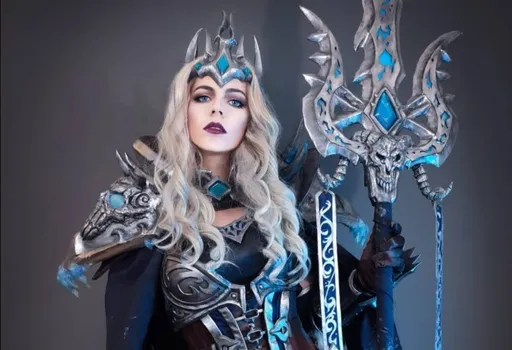 Косплей на Калию Менетил из World of Warcraft