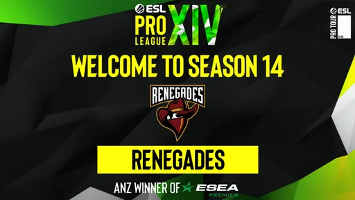 Renegades и TeamOne прошли на ESL Pro League Season 14