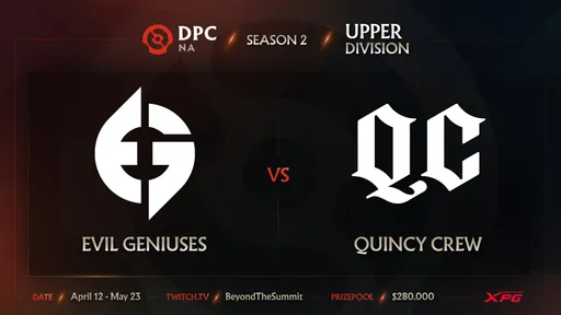 Evil Geniuses — Quincy Crew: в Америке новый лидер