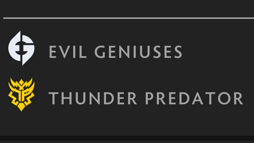 Evil Geniuses — Thunder Predator: прямая трансляция Group Stage на The International 10