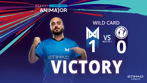 Nigma заработала слот в основную стадию WePlay AniMajor