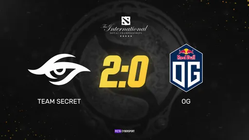 Team Secret разгромила OG и отправила двукратных чемпионов в нижнюю сетку