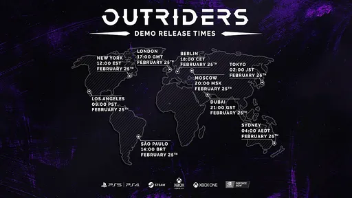 Демоверсия Outriders выйдет 25 февраля