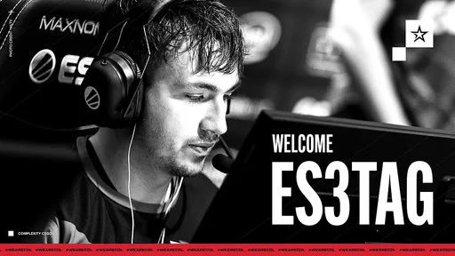 Es3tag заменил RUSH в составе Complexity Gaming