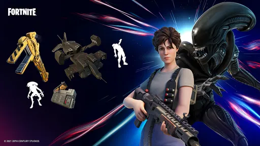 В Fortnite появились скины из фильма «Чужой»
