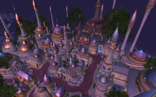 Где находится Даларан в WoW