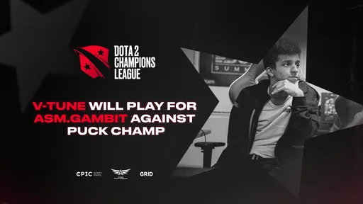 V-Tune сыграет за AS Monaco Gambit против PuckChamp на D2CL