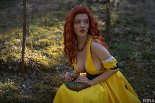 Косплей на Иду Эмеан-Аэп-Сивней из The Witcher 3