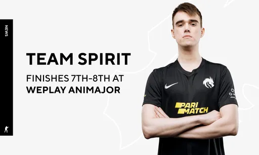 Team Spirit проиграла Vici Gaming и покинула WePlay AniMajor 2021
