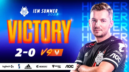 G2 победила Team Vitality и вышла в плей-офф IEM Summer 2021