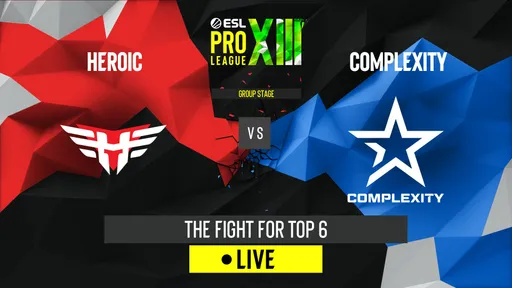 Heroic одолела Complexity и заняла первое место в своей группе на EPL Season 13