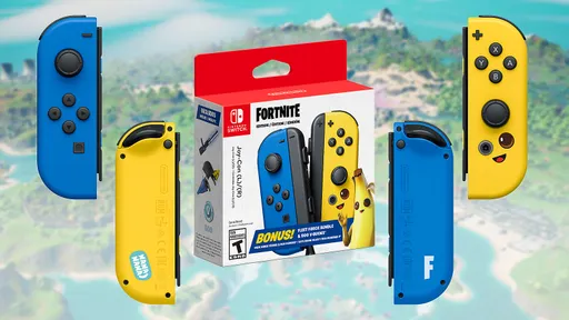 Nintendo анонсировала контроллеры Joy-Con в стиле Fortnite