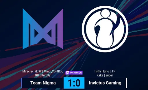 Team Nigma выходят в групповой этап WePlay AniMajor