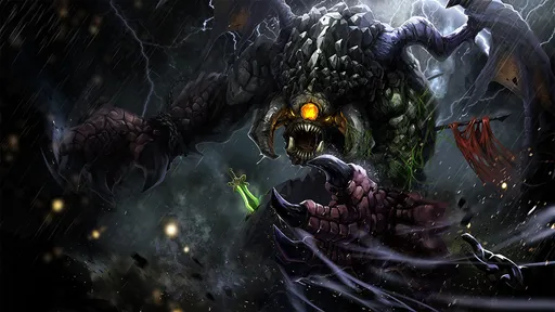 В новом патче для Dota 2 убрали праздничную шапку с Roshan