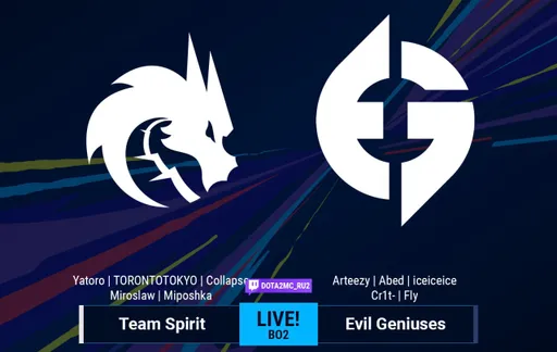 Team Spirit — Evil Geniuses: молодые Драконы дают отпор Злым Гениям