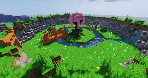 Collapse задонатил на строительство копии Махачкалы в Minecraft