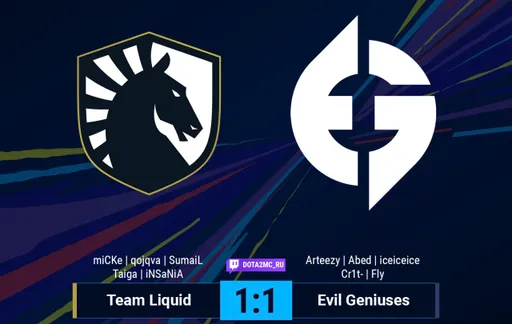 Team Liquid — Evil Geniuses: решается судьба наших Team Spirit