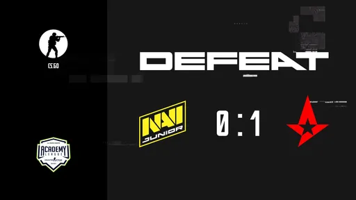 NaVi Junior проиграли Astralis Talent на WePlay Academy League