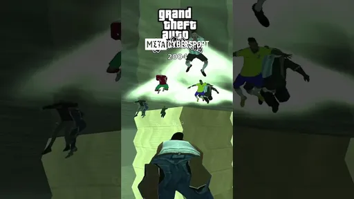Эволюция прыжков в воду в разных частях GTA