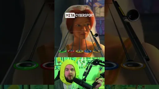 Теперь мульт Шрэк смотрим на Guitar Hero
