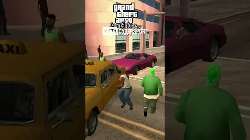 Эволюция угона Такси в GTA
