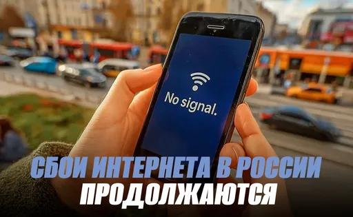 Перебои мобильного интернета и связи в Санкт-Петербурге, Красноярске и Омске