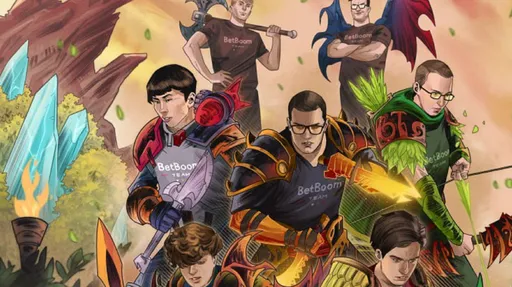 BetBoom выпустила комикс о пути состава по Dota 2 на The International 12