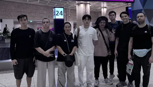Team Spirit добралась до места проведения Riyadh Masters 2024