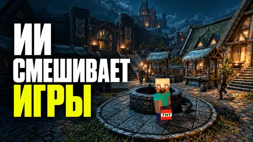 Minecraft в GTA 5 и Dota 2 в кубическом мире: как и почему ИИ миксует игры?