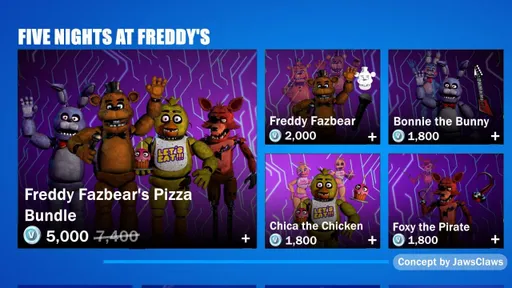 Слух: коллаборация Five Nights at Freddy’s и Fortnite выйдет 6 августа