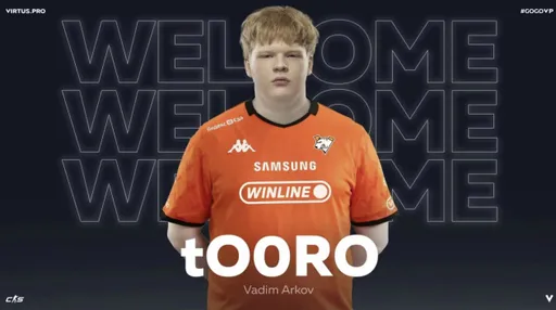 TO0RO из академии стал новым опорником Virtus.pro