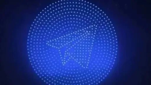 Павел Дуров* устроил шоу дронов в небе Дубая в честь нового рекорда Telegram