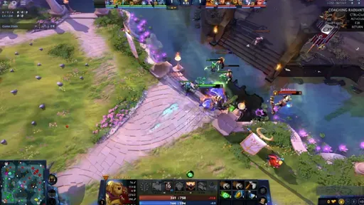 В Dota 2 нашли тренерский баг – он позволяет видеть врага в тумане